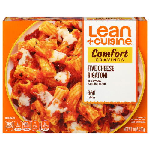 Lean Cuisine Comfort Cravings Five Cheese Rigatoni