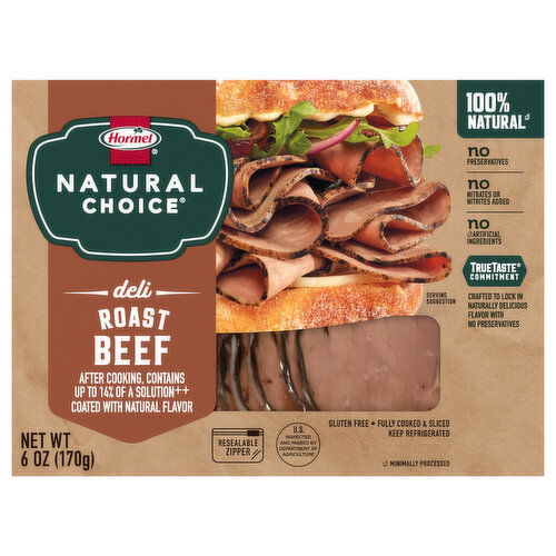 Hormel Natural Choice Deli Roast Beef