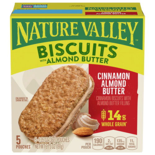 Nature Valley Biscuits, Cinnamon Almond Butter