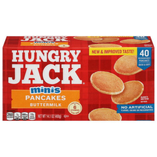 Hungry Jack Pancakes, Buttermilk, Minis