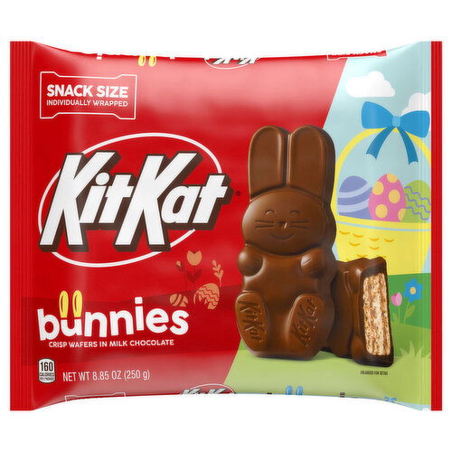 Kit Kat Crisp Wafers, in Milk Chocolate, Bunnies