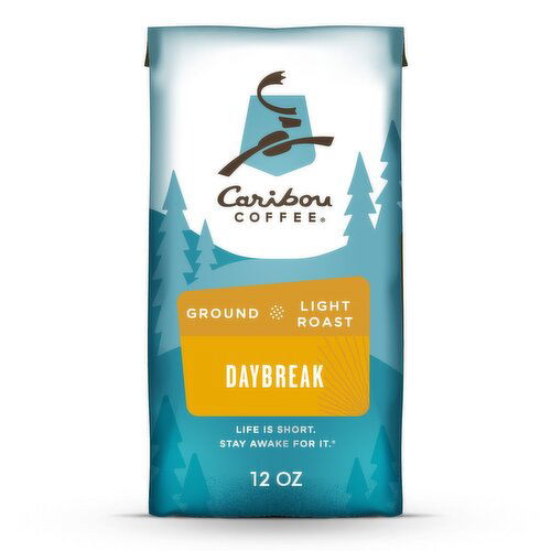 Caribou Coffee Daybreak Morning Blend Light Roast Ground Coffee