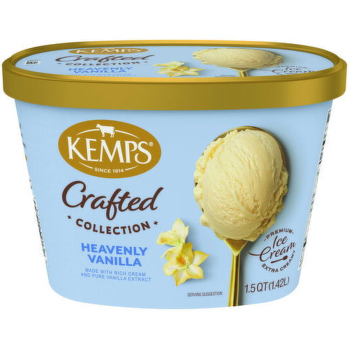 Kemps Crafted Collection Crafted Collection Heavenly Vanilla Ice Cream