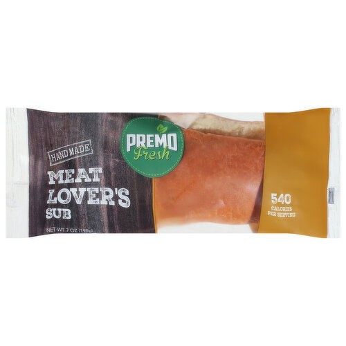 Premo Fresh Sub, Meat Lover's