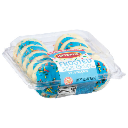 LOFTHOUSE Blue Frosted Sugar Cookies