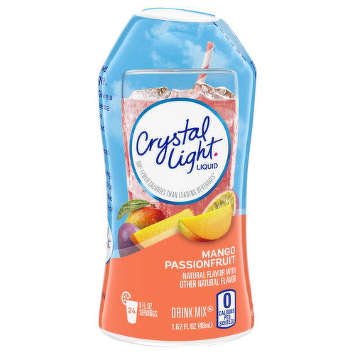 Crystal Light Drink Mix, Mango Passionfruit, Liquid