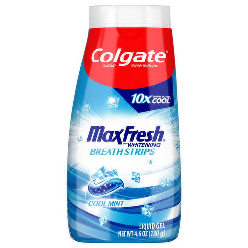 Colgate Max Fresh Liquid Gel 2-In-1 Toothpaste Gel And Mouthwash