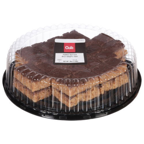 Cub 48 Count Peanut Butter Krispy Tray