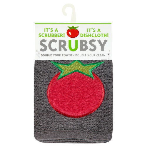 Scrubsy Dishcloth, Tomato