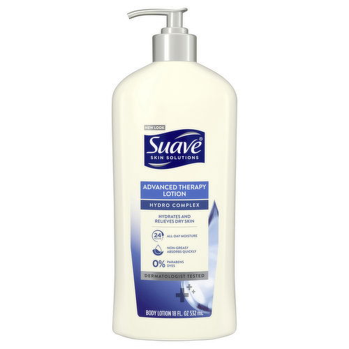 Suave Body Lotion, Advanced Therapy