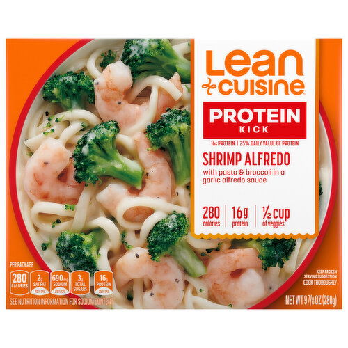 Lean Cuisine Protein Kick Shrimp Alfredo