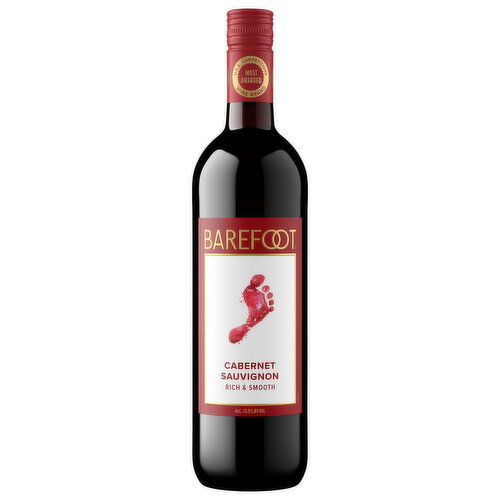 Barefoot Cellars Cabernet Sauvignon Red Wine 750ml 