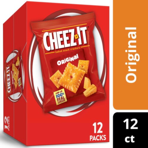 Cheez-It Cheese Crackers, Original, Grab n' Go