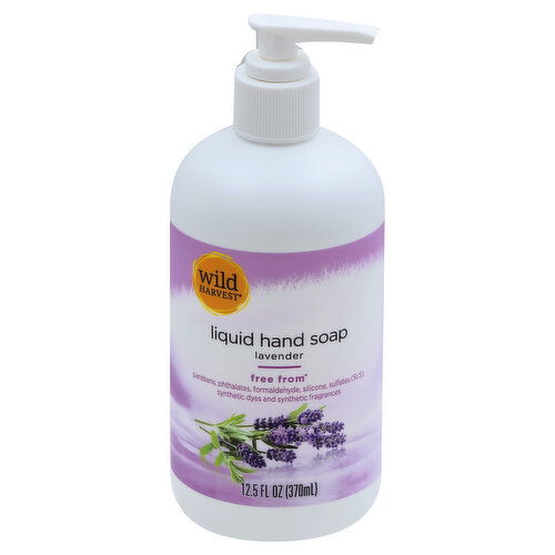 Wild Harvest Hand Soap, Liquid, Lavender