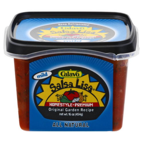 Calavo Salsa Lisa, Homestyle, Mild