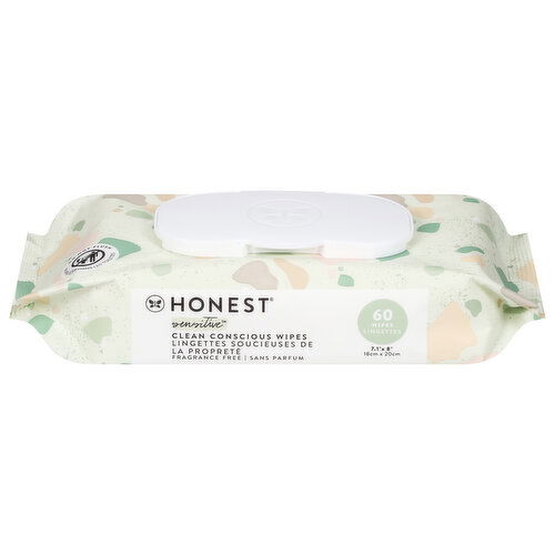 Honest Sensitive Wipes, Clean Conscious