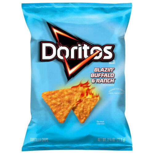 Doritos Blazin' Buffalo & Ranch Flavored Tortilla Chips