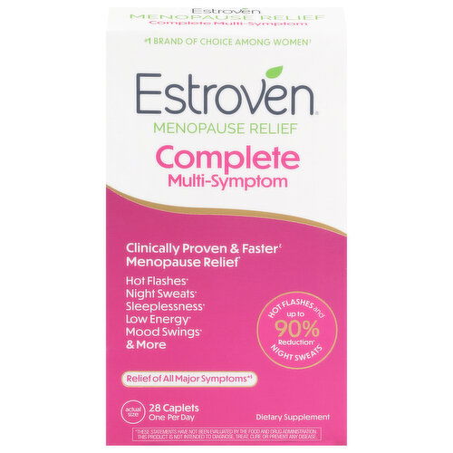 Estroven Complete Multi-Symptom Caplets Menopause Relief
