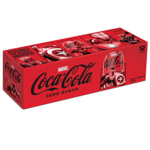 Coca-Cola Zero Sugar Zero  Diet Soda Soft Drink