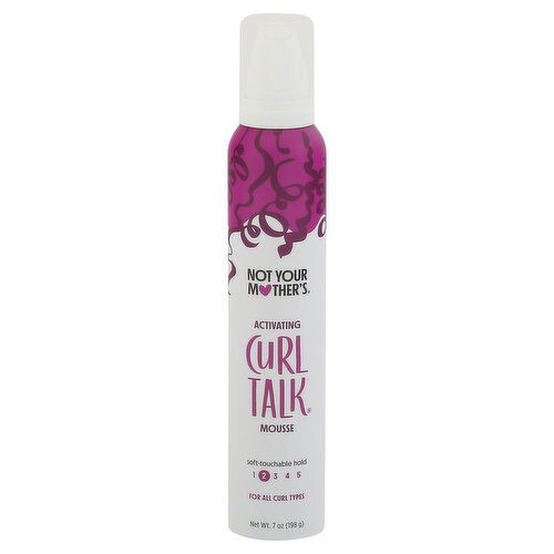 Not Your Mother's Curl Talk Mousse, Activating