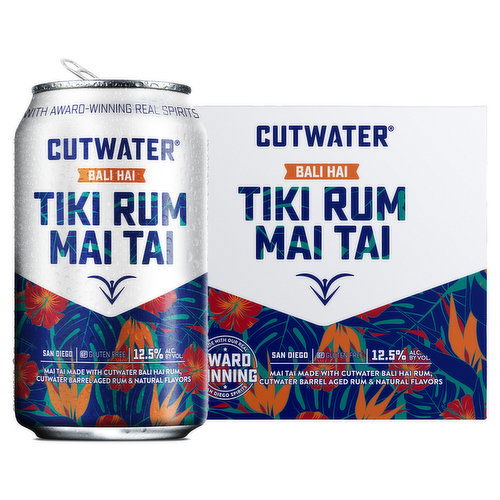 Cutwater Mai Tai 4 Pack Cans