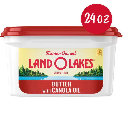 Land O Lakes Butter with Canola Oil, Spreadable