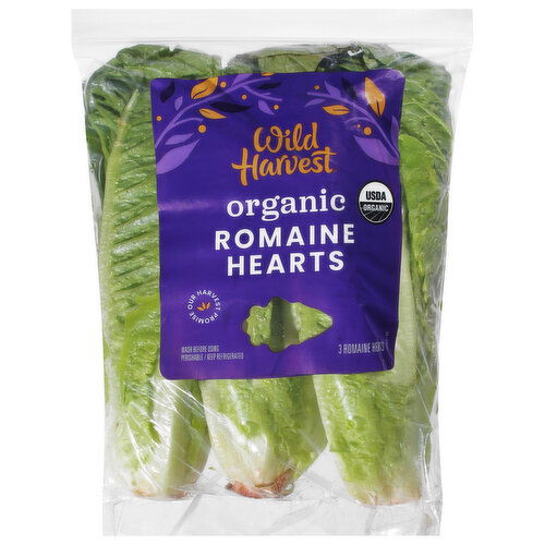 Wild Harvest Romaine Hearts, Organic