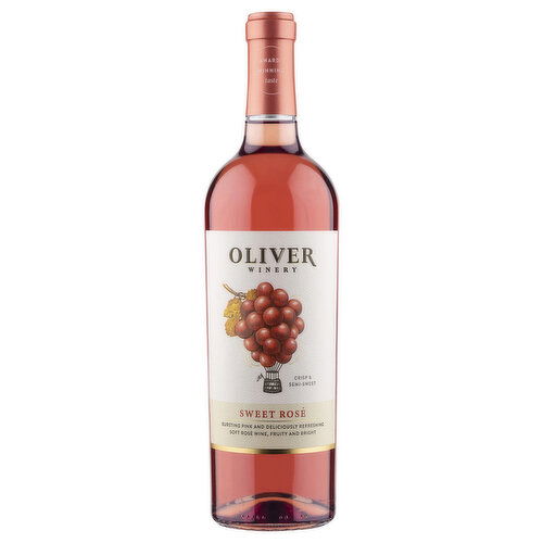 Oliver Winery Sweet Rosé Wine