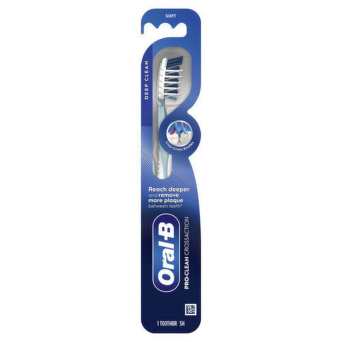 Oral-B Pro Health Pro Clean CrossAction Toothbrush, Soft, 1 Count