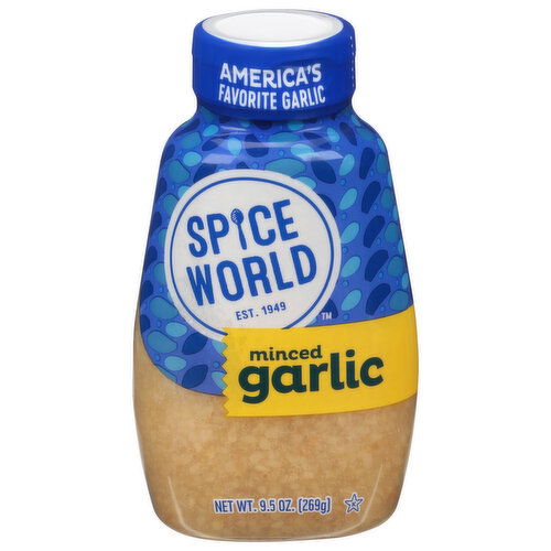 Spice World Garlic, Minced