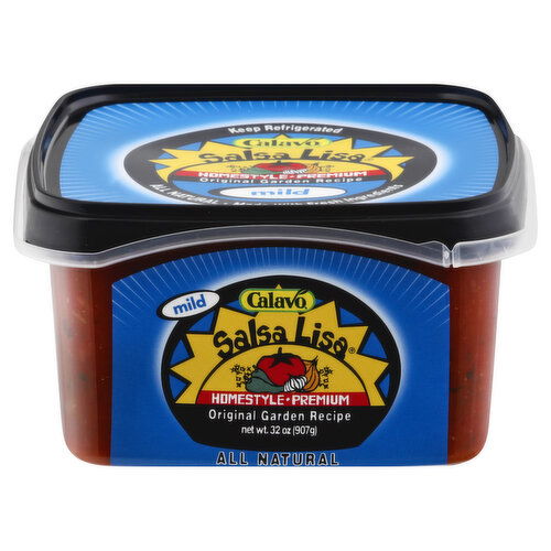 Calavo Salsa Lisa Salsa, Original Garden Recipe, Mild