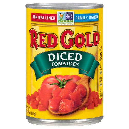 Red Gold Tomatoes, Diced