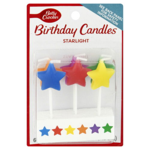 Betty Crocker Birthday Candle, Starlight