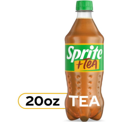 Sprite  + Tea, Lemon-Lime Soda With Tea Flavor