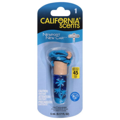 California Scents Newport New Car Air Freshener