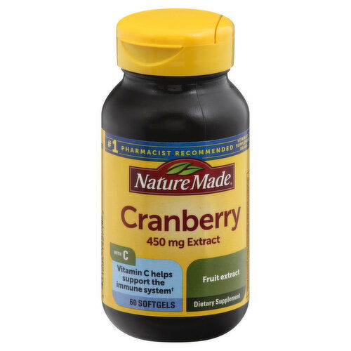 Nature Made Cranberry, 450 mg, Softgels