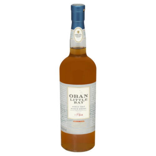 Oban LIttle Bay Scotch Whisky, Single Malt, Small Cask