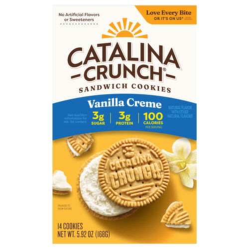 Catalina Crunch Vanilla Creme Sandwich Cookies