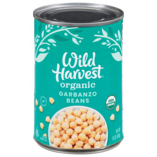 Wild Harvest Garbanzo Beans, Organic