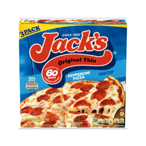 Jack's  Original Thin Crust Pepperoni Pizza