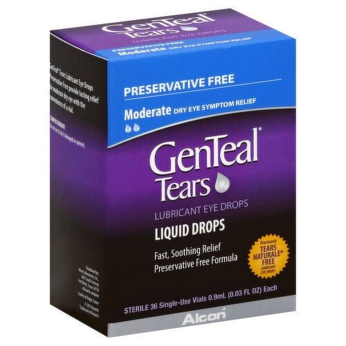 GenTeal Eye Drops, Lubricant, Liquid Drops