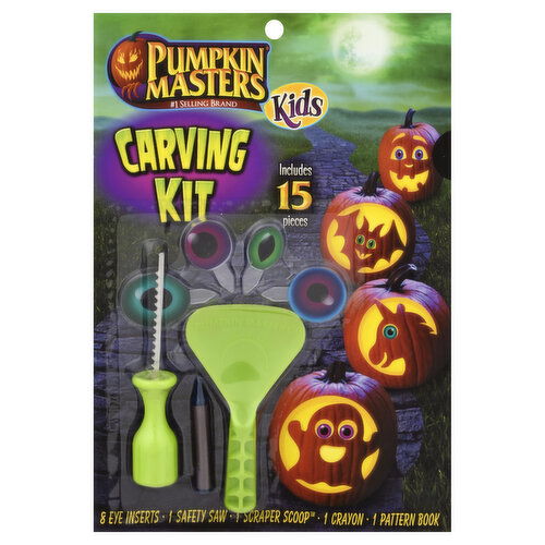 Pumpkin Masters Carving Kit, Kids