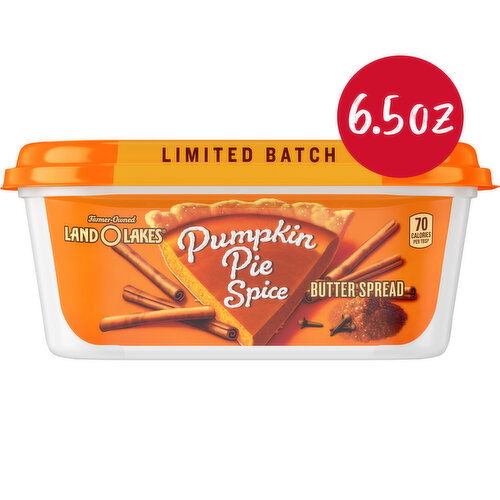 Land O Lakes Limited Batch Pumpkin Pie Spice Butter Spread