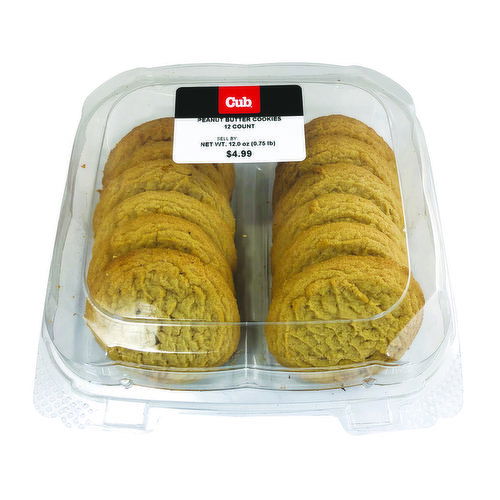 Cub Peanut Butter Cookies