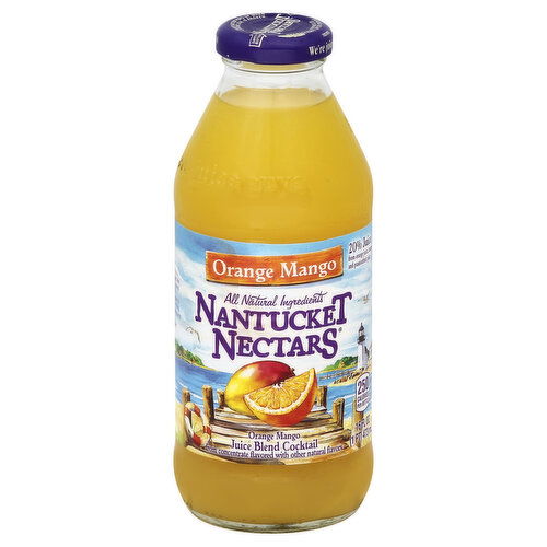 Nantucket Nectars Juice Blend Cocktail, Orange Mango