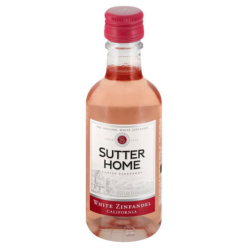 Sutter Home White Zinfandel, California