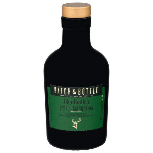 Batch & Bottle Glenfiddich Scotch Manhattan