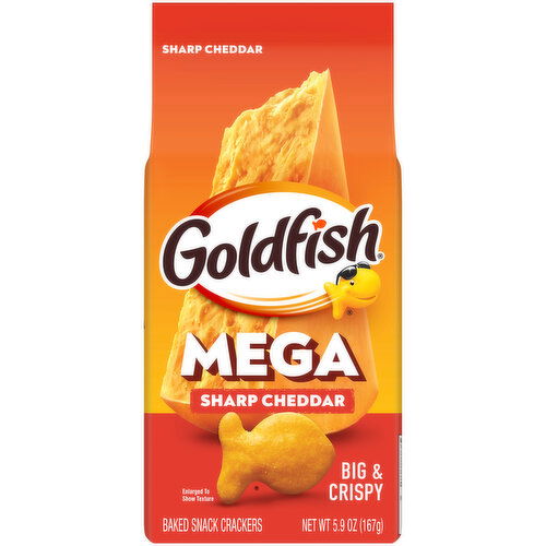 Goldfish® Sharp Cheddar Baked Snack Crackers