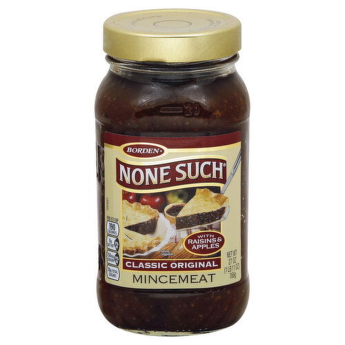 None Such Mincemeat, with Raisins & Apples, Classic Original