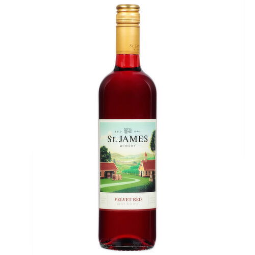 St. James Winery Velvet Red